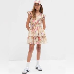 LOVESHACKFANCY x GAP | Floral Ruffle Sleeve Kids Dress 🎀